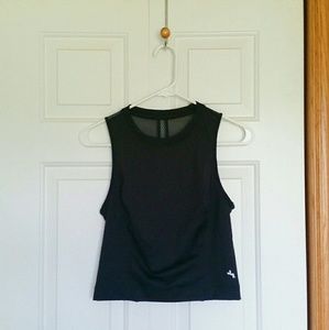 JoyLab black cropped tank